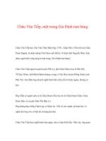 Châu Văn Tiếp, một trong Gia Định tam hùng docx