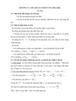 CHƯƠNG VI. TỐC ĐỘ CỦA PHẢN ỨNG HOÁ HỌC ppt