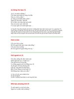 Tuyển tập thơ tú xương ( phần 2) pdf