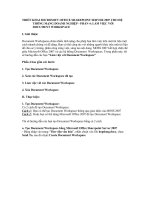 TRIỂN KHAI MICROSOFT OFFICE SHAREPOINT SERVER 2007 CHO HỆ THỐNG MẠNG DOANH NGHIỆP - PHẦN 4 pptx