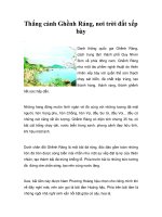 Thắng cảnh Ghềnh Ráng, nơi trời đất xếp bày.Danh thắng quốc gia Ghềnh pdf