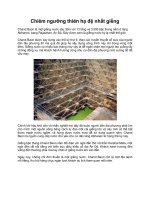 Chiêm ngưỡng thiên hạ đệ nhất giếng pptx