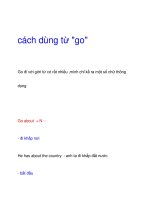 cách dùng từ 