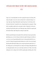 CÔ GÁI CON THẦN NƯỚC MÊ CHÀNG ĐÁNH CÁ pps