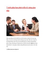 7 cách giúp bạn phát triển kỹ năng giao tiếp ppsx