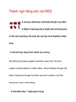 Thành ngữ tiếng anh với RED potx