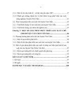Luận văn : NÂNG CAO HIỆU QUẢ SỬ DỤNG ĐẤT NÔNG NGHIỆP TRONG QUÁ TRÌNH ĐÔ THỊ HÓA HUYỆN PHỔ YÊN part 10 ppt