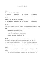 100 câu hỏi ôn tập Địa 9 doc