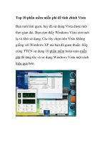 Top 10 phần mềm miễn phí để tinh chỉnh Vista pdf