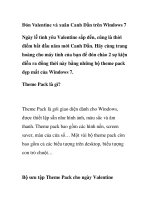 Đón Valentine và xuân Canh Dần trên Windows 7 pdf