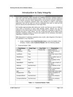 Làm việc với cơ sở dữ liệu SQL Server Đối tượng - Giới thiệu về rity liệu integ ppt