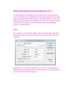 Thiết Kế trình nghe nhạc Media bằng Photoshop (phần 1) ppsx