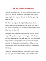 Cách ứng xử khéo léo của chàng potx