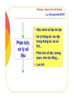 Quan trắc và kiểm soát ô nhiễm môi trường nước và khí lục địa phần 4 docx