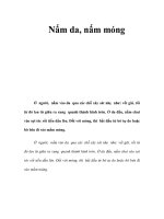 Nấm da, nấm móng ppsx