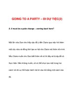 GOING TO A PARTY – ĐI DỰ TIỆC(2) potx