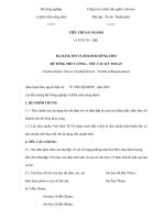 TIÊU CHUẨN NGÀNH 14 TCN 70 – 2001 pps