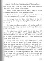 Marketing chiều sâu - 100 chân lý Marketing giúp bạn thành công part 8 ppsx