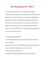Kỹ năng phỏng vấn _Phần 2 potx