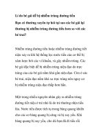 Lí do bé gái dễ bị nhiễm trùng đường tiểu docx