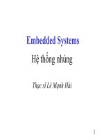 Hệ thống nhúng - Chương 6 pdf