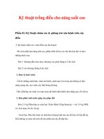 Kỹ thuật trồng điều cho năng suất cao ppt