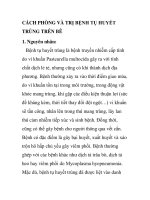 CÁCH PHÒNG VÀ TRỊ BỆNH TỤ HUYẾT TRÙNG TRÊN BÊ pot