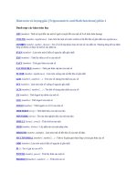 Hàm toán và lượng giác (Trigonometric and Math functions) docx