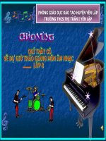 Giáo án điện tử âm nhạc lớp 8 pps