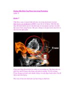 Hướng Dẫn Hiệu Ứng Phun Lửa trong Photoshop (phần 3) pdf