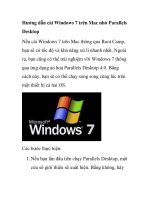 Hướng dẫn cài Windows 7 trên Mac nhờ Parallels Desktop pps