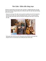 Yên Cafe - Điểm đến lãng mạn ppsx