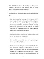 Luận văn: Những thách thức của việt nam khi gia nhập WTO phần 5 ppsx