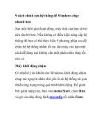 9 cách chỉnh sửa hệ thống để Windows chạy nhanh hơn pps