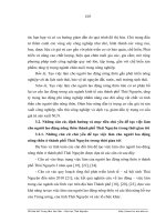 Luận văn : THỰC TRẠNG VÀ MỘT SỐ GIẢI PHÁP NHẰM TẠO VIỆC LÀM CHO NGƯỜI LAO ĐỘNG NÔNG THÔN THÀNH PHỐ THÁI NGUYÊN part 7 pot