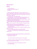 Hóa vô cơ ( phần 3) potx