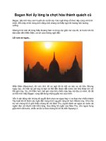 Bagan Nơi ấy lòng ta chợt hóa thành quách cũ pot