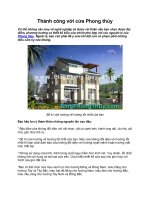 Thành công với cửa Phong thủy pps