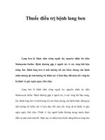 Thuốc điều trị bệnh lang ben pptx