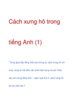 Cách xưng hô trong tiếng Anh (1) potx