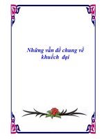 Những vẫn đề chung về khuếch đại pdf