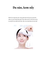 Da nào, kem nấy pptx