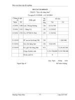 Luận văn: Phương pháp kế toán của công ty Hà Bắc phần 6 ppsx