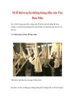 10 lễ hội truyền thống hàng đầu của Tây Ban Nha pps