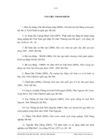 Luận văn : THỰC TRẠNG VÀ GIẢI PHÁP PHÁT HUY VAI TRÒ NGUỒN NHÂN LỰC TRONG PHÁT TRIỂN KINH TẾ XÃ HỘI KHU VỰC NÔNG THÔN TỈNH THÁI NGUYÊN part 10 pdf