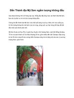 Đến Thánh địa Mỹ Sơn ngắm tượng không đầu pptx