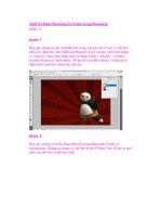 Thiết Kế Hình Nền Kung Fu Panda trong Photoshop (phần 2) ppsx