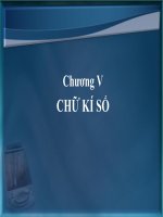 CHƯƠNG 5 - CHỮ KÍ SỐ doc