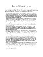 Quán cà phê hoa nở trên trần pptx