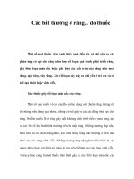 Các bất thường ở răng... do thuốc pot